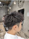 最近流行りのチリチリしないツイストパーマ！セットめちゃ楽！