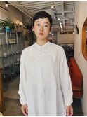 ショートへア女子 /パーマ /くせ毛風パーマ