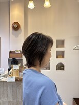 アンユヘアー 与野駅前店(unu.hair)&nbsp;ショートレイヤー／ショートボブ／レイヤー/ボブ