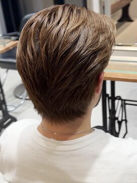 グルーマーズクレッジ 渋谷店(GROOMER/S CREDGE) men's/メンズ/刈り上/げセンターパート/ダウンパーマ/渋谷