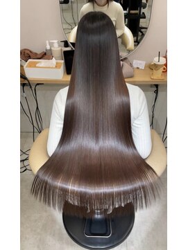 サンド 池袋(sand) 潤んだような艶感ストレートロング