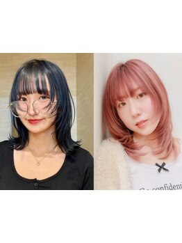 「なりたい自分」を叶えるデザインカラー◎理想の色味×ダメージを抑えた髪にも優しいカラーを体験して♪