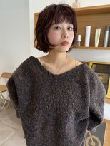 エヌ 烏丸(enu)&nbsp;ゆるふわボブパーマ