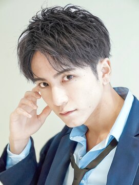 カライングドゥ(ing deux) 短髪ツーブロックモテる束感モテ髪イケメン黒髪ビジネス