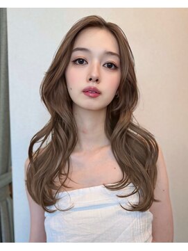 サンドレオ 新宿店(sand Leo) ミディアムレイヤーカット/髪質改善/韓国/前髪/新宿/ブリーチ