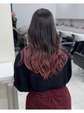 アライブ ハラジュク(ALIVE harajuku) グラデーションカラーバレイヤージュインナーカラー　ryota