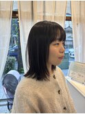 切りっぱなしミディアム