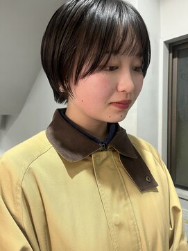 シール 梅田(CIRR) ショートの印象は顔周りで似合わせる