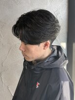 ニアウ 高崎店(Niau) 刈り上げセンターパート/波巻きツイストスパイラル/群馬高崎