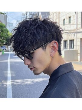 アストラ(ASTRA) MEN’S HAIR/サーフカール/刈り上げセンターパート/札幌