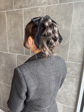 アクシス 栄店(`AXIS) イメチェン/ピンクベージュ/アンブレラカラー/前髪/栄/矢場町