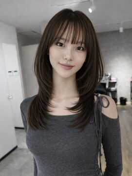 エトワ 中央店(etoi) 大分ハッシュカット韓国レイヤーカットワンホンヘアヨシンモリ