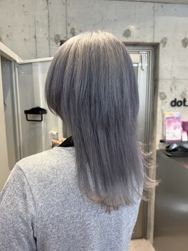 ドットニュー 横浜店(dot.nyu) 【艶カラー×顔周りカット】韓国/韓国ヘア/横浜/横浜駅/学割