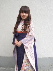 ☆卒業式☆袴のお着付け&ヘアセット☆