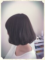 ストーリーヘアアンドケア (Story hair&care)&nbsp;今季注目トレンドスタイル☆グラムボブ×グレージュ