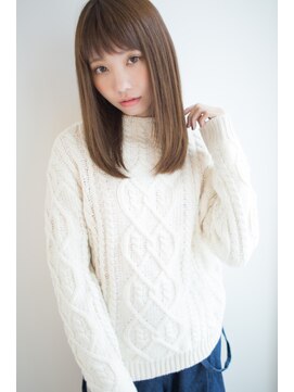 カシェ マエノヘタ(Cashe'e MAENOHETA) ラフな抜け感可愛い☆小顔ミディボブ