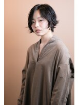 マウロア(MAULOA) 【MauLOA】無造作パーマ ナチュラルショート 黒髪