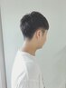 【メンズ】カット＋炭酸ソーダヘッドスパ＋まゆカット￥9130→￥7700