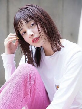 ケイト(kate) 【kate 大宮】ウェットミディ×ラベンダーベージュ