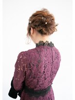 フラワード(flowered)&nbsp;早朝8:30からできます♪結婚式ヘアアレンジ