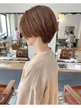 ロティー(loty) ハンサムショート×縮毛矯正ストレート[うるツヤ/メンズライク]