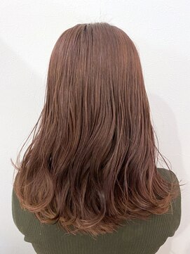 アメイジングヘアー 美沢店(AMAZING HAIR) 【AMAZING HAIR美沢店/五十嵐】大人ガーリー ピンクベージュ