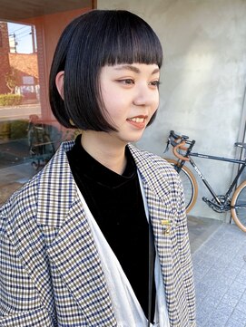 クリーム(CREAM) オン眉ボブ☆