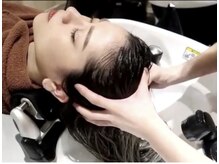 頭皮疲れの方にオージュアトリートメント×ヘッドスパ