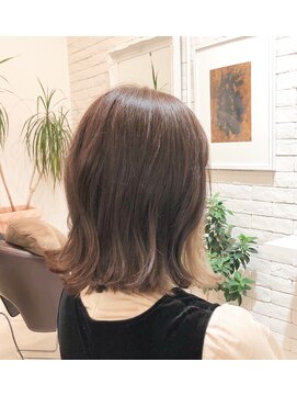 イマテソラ(imatesora) 切りっぱなしインナーカラー