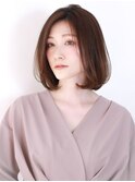《lien.自由が丘》大人可愛い20代.30代.40代小顔丸みボブ