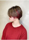 大人かわいい20代30代40代くびれひし型ショート
