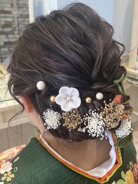 ロコ 門前仲町店(Loco by neolive) 卒業式ヘア ふわふわアレンジ 【門前仲町】