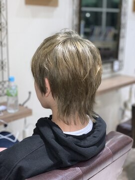 シェリー(cherie) メンズレイヤー×ベージュ