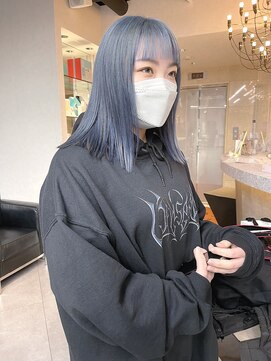 ソワンドブレスセルン 心斎橋(soin de brace cerne) ブルーシルバー