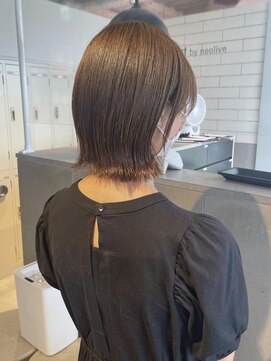 ザコーストバイネオリーブ 辻堂店(The coast by neolive) ブラウンベージュボブ