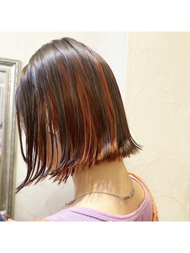 ファヴォリ(favori) 【favori 自由が丘】インナーカラーボブ