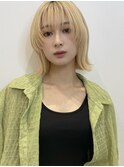 学割Ｕ２４  フェイスレイヤー ブロンド ハイトーン t618