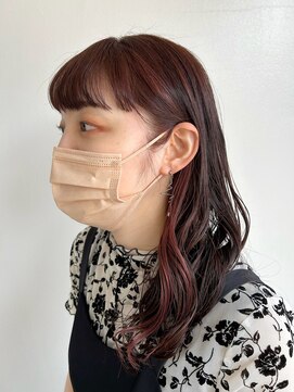 セダクション 道後樋又店(Seduction) 松山市/20代/30代/40代/暖色インナーカラー