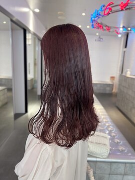 ゲーム 原宿店(GAME) ブリーチなし/ピンク /顔周り/オージュア/髪質改善/前髪/韓国