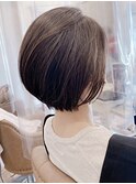 オトナ可愛いショートボブ