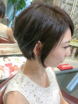 スナッグルサロン(SNUGGLE SALON) 丸みショートボブ/大人かわいい/20代30代40代50代/前髪あり/練馬