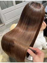 エマ(emma) 〈艶感カラー×美髪×オレンジ×ブラウン〉