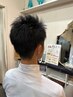 【平日限定】メンズカット＋眉毛メンテ＋ヘッドスパ　￥10,000