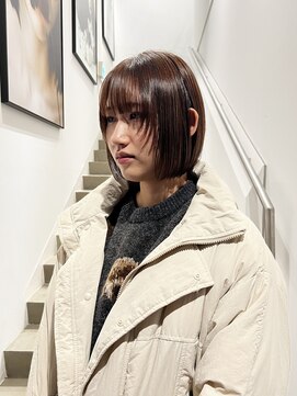 フェイバリットガーデン(favorite garden) 20代30代フェイスレイヤーボブ