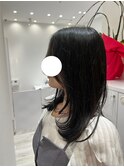ワンカールで大人可愛い顎下レイヤー
