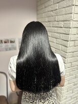 リーオオサカ(Lee Osaka)&nbsp;髪質改善カラー×ブルーブラック/かれん