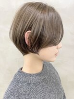 ラーサ(LaHzA)&nbsp;大人ショートボブ丸みショートカットマッシュショート前髪あり