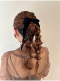 ツインポニーアレンジ