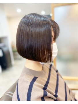 ヒロ クラシコ ヘアー(HILO CLASSICO hair) 暗髪ボブ ウルツヤボブ