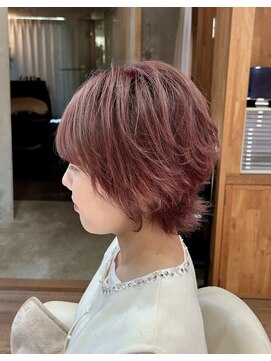 キミとトモに くすみピンク(ブリーチ有り)